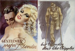 Propagande. Les hommes préfèrent les blondes, mais les blondes n